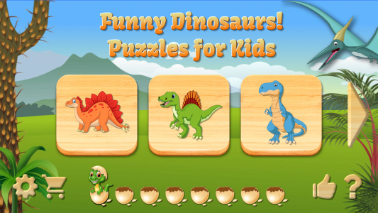 اسکرین شات بازی Dino Puzzle 1