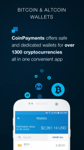 اسکرین شات برنامه CoinPayments - Crypto Wallet 2