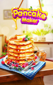 اسکرین شات بازی Pancake Maker: Fun Food Game 1
