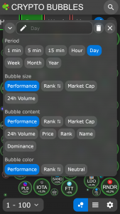 اسکرین شات برنامه Crypto Bubbles 5