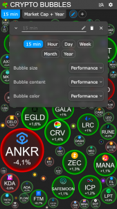 اسکرین شات برنامه Crypto Bubbles 4
