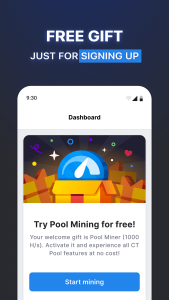 اسکرین شات 3 برنامه CT Pool: Crypto Mining App
