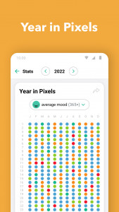 اسکرین شات 6 برنامه Daylio Journal - Mood Tracker