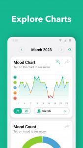 اسکرین شات 5 برنامه Daylio Journal - Mood Tracker