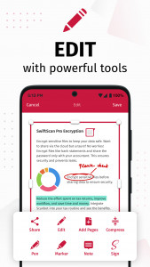 اسکرین شات 3 برنامه SwiftScan: Scan PDF Documents