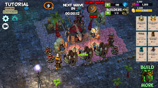 اسکرین شات بازی Anti Clash ⛺️ Tower Defense Offline Orc Clans War 3