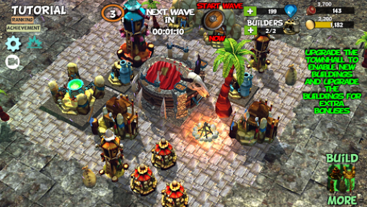 اسکرین شات بازی Anti Clash ⛺️ Tower Defense Offline Orc Clans War 2