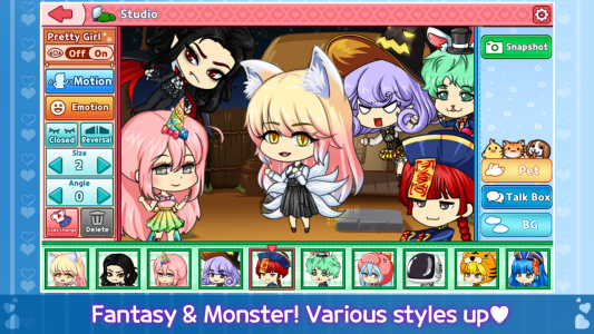 اسکرین شات 3 بازی My Prettygirl Story : Dress Up