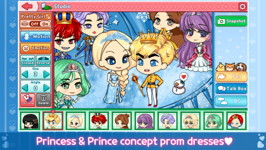 اسکرین شات بازی My Prettygirl Story : Dress Up 2