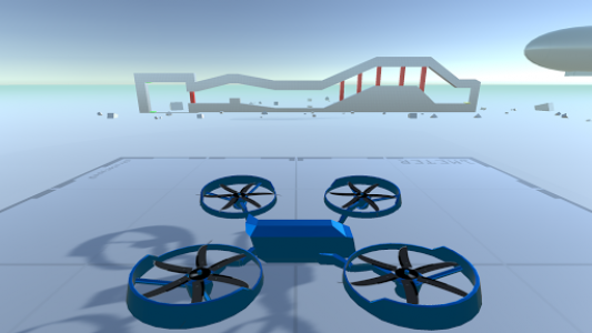 اسکرین شات بازی Quadcopter Drone Parking 2017 1