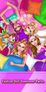 اسکرین شات بازی Fashion Doll - Sleepover Party 2
