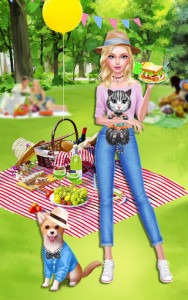 اسکرین شات بازی Fashion Doll - Pet Picnic Day 5