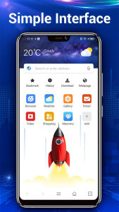اسکرین شات 2 برنامه Web Browser & Web Explorer