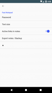 اسکرین شات برنامه Fast Notepad 8