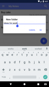 اسکرین شات 6 برنامه Fast Notepad