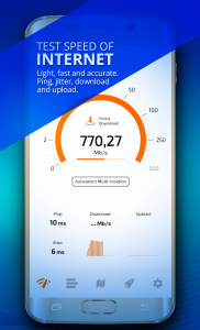 اسکرین شات برنامه FIREPROBE Speed Test 1