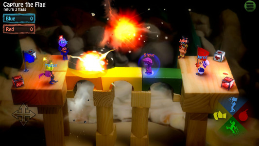 اسکرین شات بازی BombSquad 1