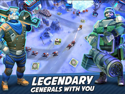 اسکرین شات بازی Tower Defense Generals TD 2