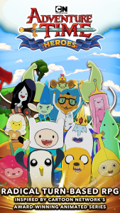 اسکرین شات بازی Adventure Time Heroes 1