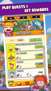 اسکرین شات بازی Nickelodeon Pixel Town 4