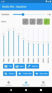 اسکرین شات برنامه Studio Microphone/Recorder 3