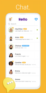 اسکرین شات برنامه Hello - Talk, Chat & Meet 2