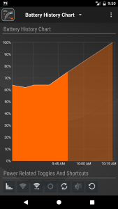 اسکرین شات 3 برنامه Gauge Battery Widget