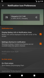 اسکرین شات 4 برنامه Gauge Battery Widget