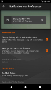اسکرین شات برنامه Gauge Battery Widget 4
