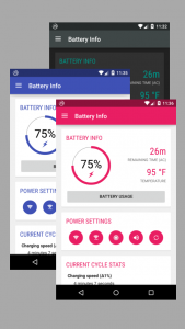 اسکرین شات برنامه Battery Widget Reborn 6