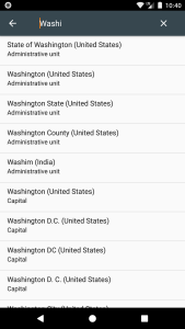 اسکرین شات 4 برنامه World Clock Widget
