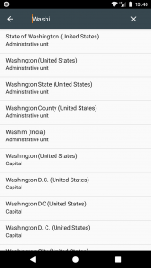 اسکرین شات 4 برنامه World Clock Widget