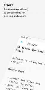 اسکرین شات برنامه iA Writer Markdown Writing App 7