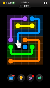 اسکرین شات بازی Dot Knot - Line & Color Puzzle 1