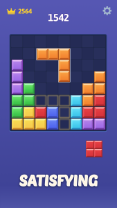 اسکرین شات 1 بازی X Block - Brain Puzzle Game
