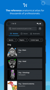اسکرین شات برنامه vet-Anatomy 1
