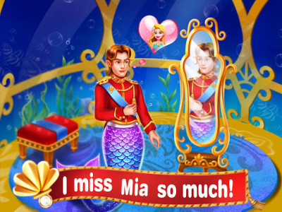 اسکرین شات برنامه Mermaid Secrets22 –Mermaid Princess Makeover Games 2