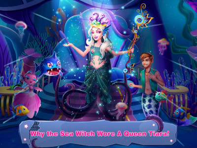 اسکرین شات بازی Mermaid Secrets 41-Magic Proncess & Mystery Queens 3