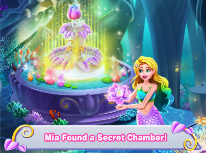 اسکرین شات بازی Mermaid Secrets 47- Magic Baby Princess Game 2