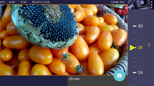 اسکرین شات برنامه Magic Canon ViewFinder 2