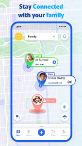 اسکرین شات 1 برنامه Connected: Locate Your Family