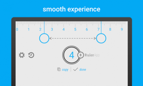 اسکرین شات برنامه Ruler App – Measure length in inches + centimeters 3