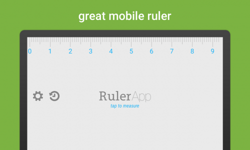 اسکرین شات برنامه Ruler App: Measure centimeters 1