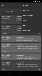 اسکرین شات 7 برنامه My Notes - Notepad