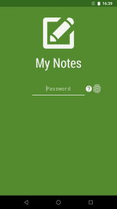 اسکرین شات برنامه My Notes - Notepad 1