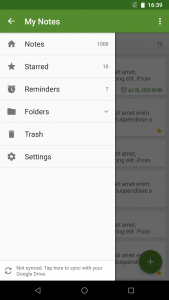 اسکرین شات 2 برنامه My Notes - Notepad