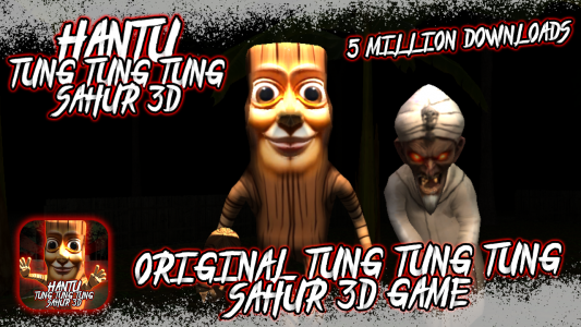 اسکرین شات 1 بازی Tung Tung Tung Sahur 3D Horror