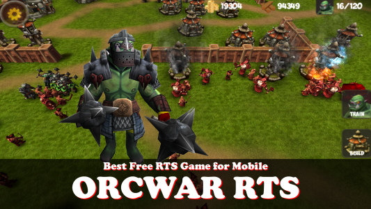 اسکرین شات بازی OrcWar Clash RTS 1