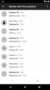 اسکرین شات 2 بازی Chess Openings Pro
