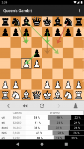 اسکرین شات 1 بازی Chess Openings Pro